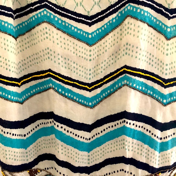 EUC🔹️Lucky Brand | Beaded Tank Top Sz XS - Picture 3 of 7